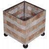 001 0550 Square White Gold